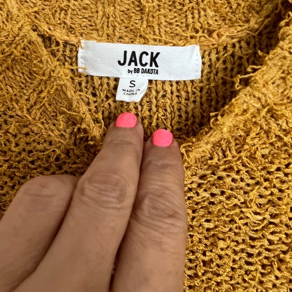 JACK BB DAKOTA sweater 2 bow ties from sides NWOT size S - Picture 4 of 5